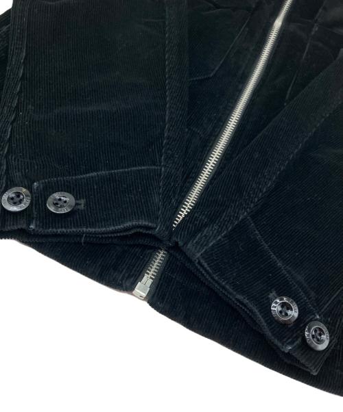 G-STAR RAW（ジースターロゥ）G-STAR RAW (ジースターロゥ) コーデュロイジップジャケット ブラック サイズ:Sの古着・服飾アイテム