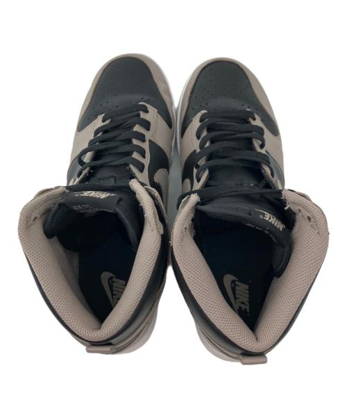 NIKE（ナイキ）NIKE (ナイキ) DUNK HIGH グレー×ブラック サイズ:28.5の古着・服飾アイテム