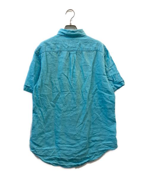 POLO RALPH LAUREN（ポロ・ラルフローレン）POLO RALPH LAUREN (ポロ・ラルフローレン) 半袖シャツ 古着 スカイブルー サイズ:Mの古着・服飾アイテム