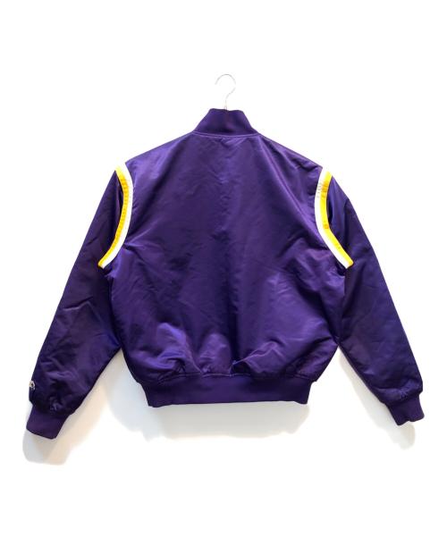 AUTHENTIC by STARTER（オーセンティックバイスターター）Authentic by STARTER (オーセンティックバイスターター) スタジャン パープル サイズ:XLの古着・服飾アイテム