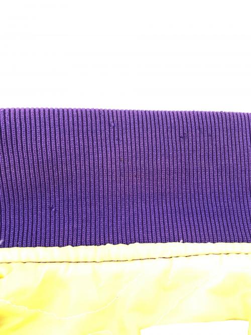 AUTHENTIC by STARTER（オーセンティックバイスターター）Authentic by STARTER (オーセンティックバイスターター) スタジャン パープル サイズ:XLの古着・服飾アイテム