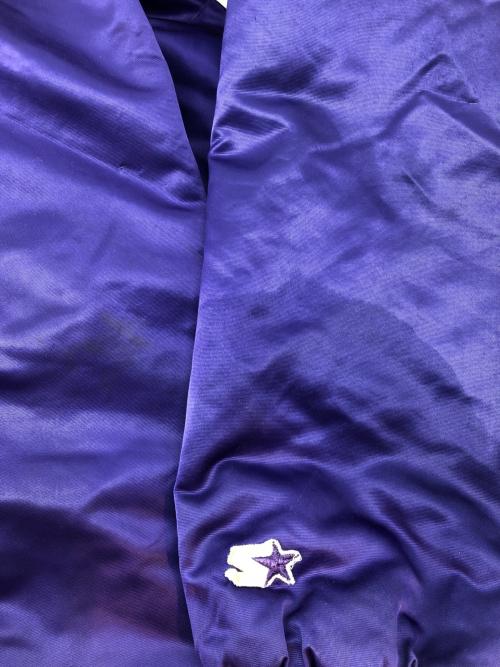 AUTHENTIC by STARTER（オーセンティックバイスターター）Authentic by STARTER (オーセンティックバイスターター) スタジャン パープル サイズ:XLの古着・服飾アイテム