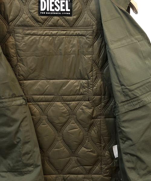 DIESEL（ディーゼル）DIESEL (ディーゼル) ベスト オリーブ サイズ:XLの古着・服飾アイテム