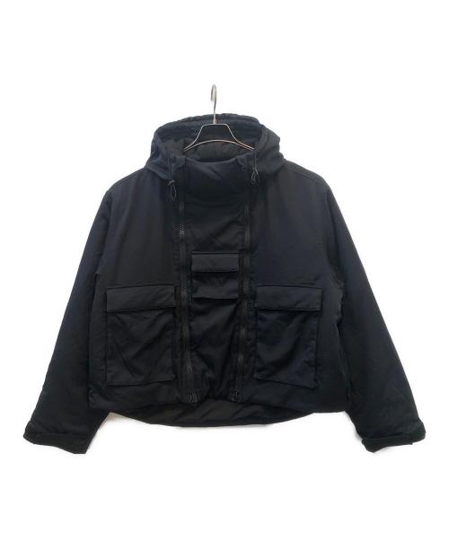 AIVER（アイバー）AIVER (アイバー) イリディセントパファーブルゾン ブラック サイズ:Mの古着・服飾アイテム