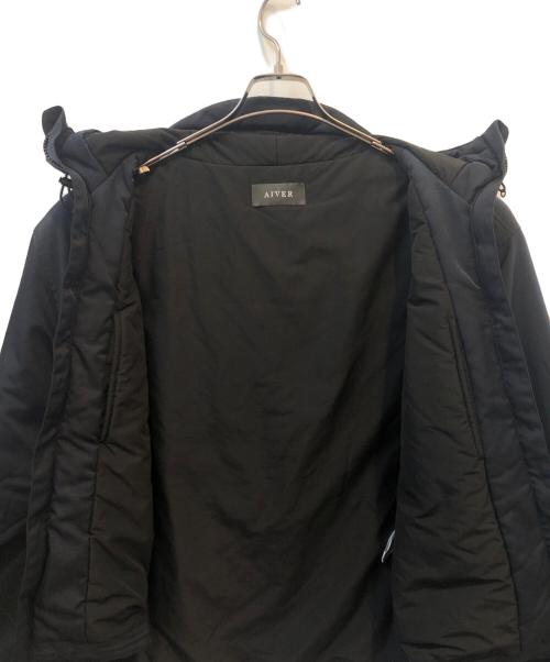 AIVER（アイバー）AIVER (アイバー) イリディセントパファーブルゾン ブラック サイズ:Mの古着・服飾アイテム