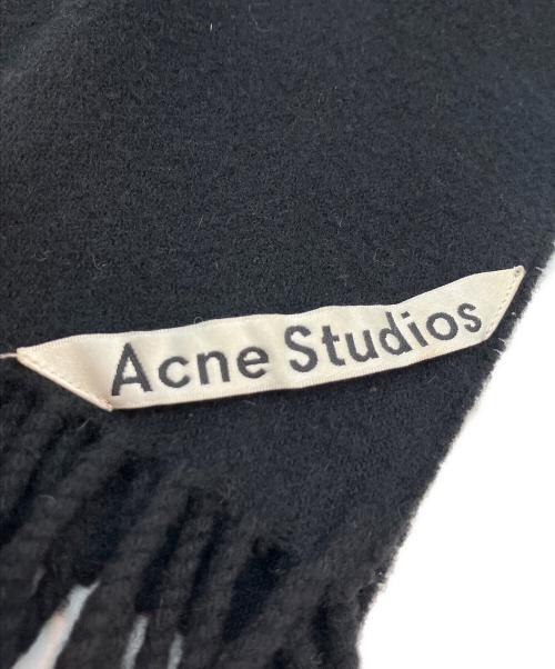 Acne studios（アクネ ストゥディオズ）ACNE STUDIOS (アクネ ストゥディオズ) マフラー ブラック サイズ:200×70cmの古着・服飾アイテム