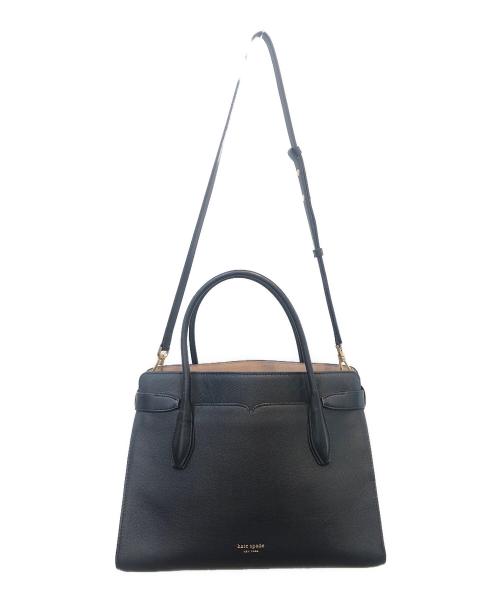 Kate Spade（ケイトスペード）Kate Spade (ケイトスペード) 2WAYショルダーバッグ ブラックの古着・服飾アイテム