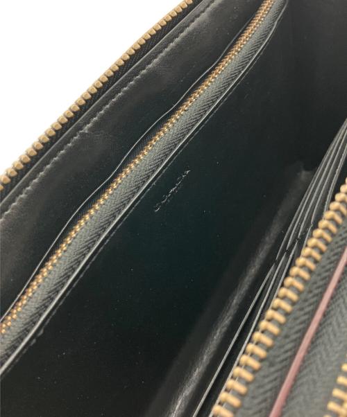 COACH（コーチ）COACH (コーチ) クラッチウォレット シグネチャー ブラック サイズ:不明の古着・服飾アイテム