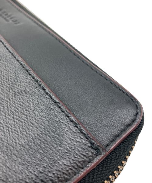 COACH（コーチ）COACH (コーチ) クラッチウォレット シグネチャー ブラック サイズ:不明の古着・服飾アイテム