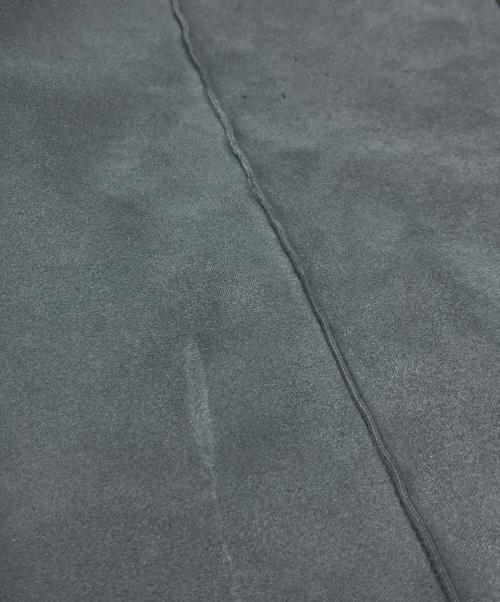 SASQUATCHfabrix.（サスクワッチファブリックス）SASQUATCHfabrix. (サスクワッチファブリックス) FAUX SUEDE FLARE SILHOUETTE TRACK PANTS ネイビー サイズ:Sの古着・服飾アイテム