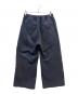 SASQUATCHfabrix. (サスクワッチファブリックス) FAUX SUEDE FLARE SILHOUETTE TRACK PANTS ネイビー サイズ:S：12000円