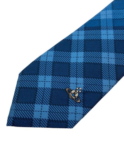 Vivienne Westwood（ヴィヴィアンウエストウッド）Vivienne Westwood (ヴィヴィアンウエストウッド) ネクタイ ブルー サイズ:Fの古着・服飾アイテム
