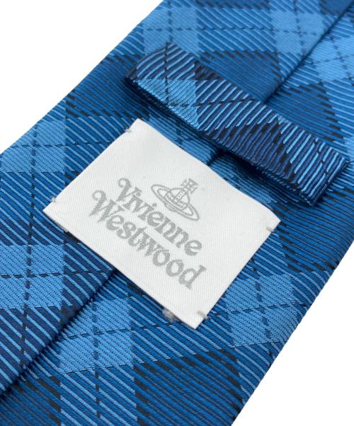 Vivienne Westwood（ヴィヴィアンウエストウッド）Vivienne Westwood (ヴィヴィアンウエストウッド) ネクタイ ブルー サイズ:Fの古着・服飾アイテム