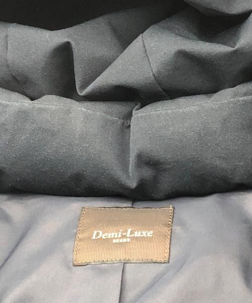 Demi-Luxe Beams（デミルクス ビームス）Demi-Luxe BEAMS (デミルクス ビームス) ダウンコート ネイビー サイズ:記載なしの古着・服飾アイテム
