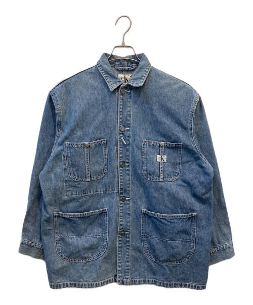 Calvin Klein Jeans（カルバンクラインジーンズ）Calvin Klein Jeans (カルバンクラインジーンズ) 90'Sデニムジャケット サイズ:Sの古着・服飾アイテム
