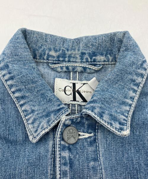 Calvin Klein Jeans（カルバンクラインジーンズ）Calvin Klein Jeans (カルバンクラインジーンズ) 90'Sデニムジャケット サイズ:Sの古着・服飾アイテム