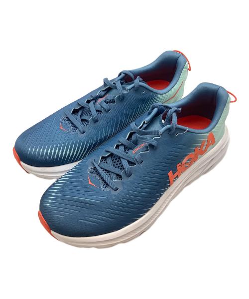 HOKAONEONE（ホカオネオネ）HOKAONEONE (ホカオネオネ) RINCON 3 ブルー×オレンジ サイズ:28の古着・服飾アイテム