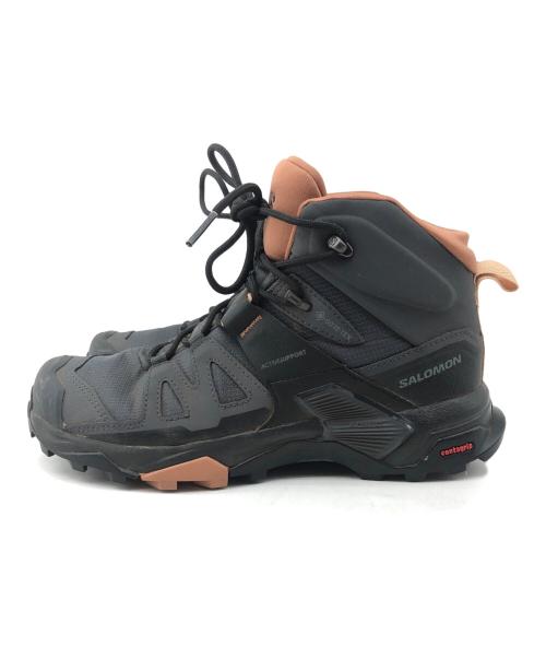 SALOMON（サロモン）SALOMON (サロモン) SALOMON トレッキングブーツ グレー×ベージュ サイズ:245の古着・服飾アイテム