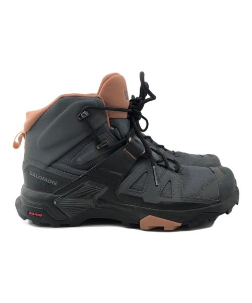 SALOMON（サロモン）SALOMON (サロモン) SALOMON トレッキングブーツ グレー×ベージュ サイズ:245の古着・服飾アイテム