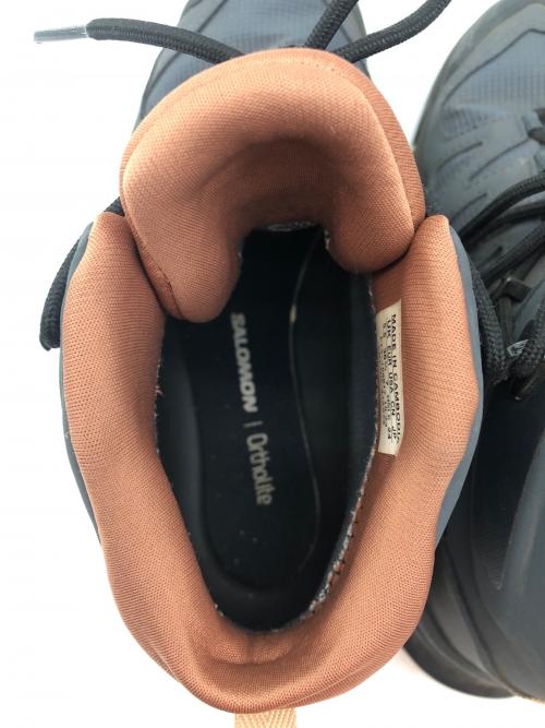 SALOMON（サロモン）SALOMON (サロモン) SALOMON トレッキングブーツ グレー×ベージュ サイズ:245の古着・服飾アイテム