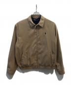 POLO RALPH LAURENポロ・ラルフローレン）の古着「スイングトップ」｜ベージュ