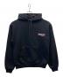 BALENCIAGA（バレンシアガ）の古着「プルオーバーパーカー　ポリティカル キャンペーン ロゴ パーカー」｜ブラック