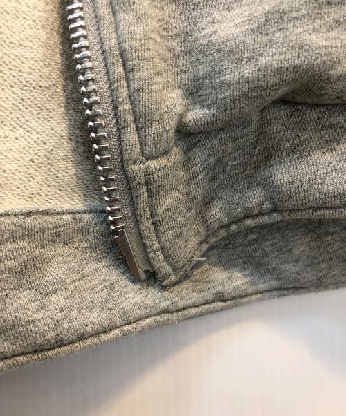 Schott（ショット）Schott (ショット) スウェットダブルライダースジャケット グレー サイズ:Mの古着・服飾アイテム
