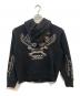 VANSON (バンソン) ジップパーカー ブラック サイズ:L：6000円