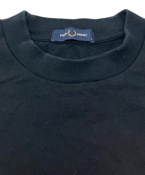 FRED PERRY（フレッドペリー）FRED PERRY (フレッドペリー) 半袖カットソー ブラック サイズ:Sの古着・服飾アイテム