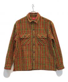SUPREME（シュプリーム）の古着「Heavy Flannel Shirt」｜レッド×イエロー