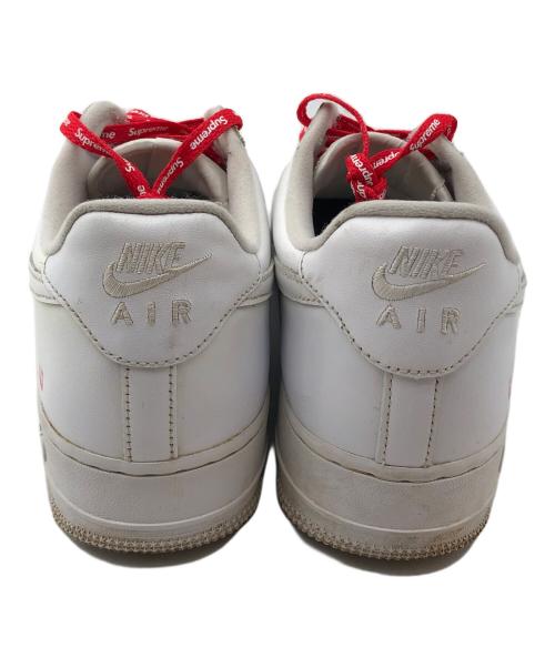 NIKE（ナイキ）NIKE (ナイキ) Supreme (シュプリーム) ローカットスニーカー ホワイト サイズ:28の古着・服飾アイテム