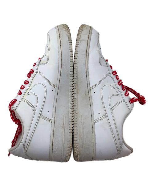 NIKE（ナイキ）NIKE (ナイキ) Supreme (シュプリーム) ローカットスニーカー ホワイト サイズ:28の古着・服飾アイテム