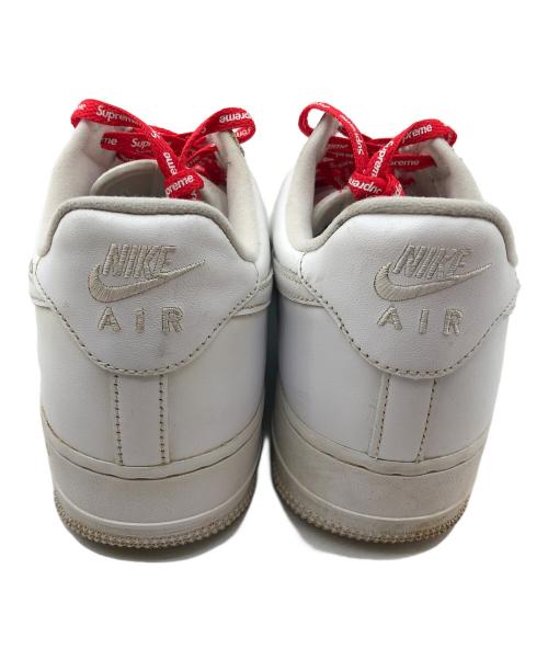 NIKE（ナイキ）NIKE (ナイキ) Supreme (シュプリーム) ローカットスニーカー ホワイト サイズ:28の古着・服飾アイテム