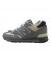 NEW BALANCE (ニューバランス) ローカットスニーカー	USA製 グレー サイズ:27：22000円