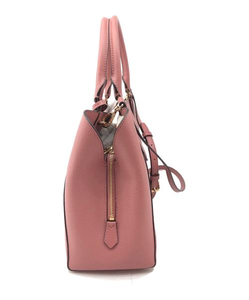 MICHAEL KORS（マイケルコース）MICHAEL KORS (マイケルコース) 2WAYショルダーバッグ ピンクの古着・服飾アイテム