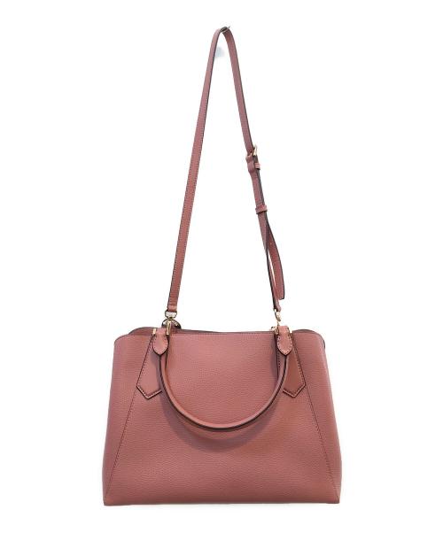 MICHAEL KORS（マイケルコース）MICHAEL KORS (マイケルコース) 2WAYショルダーバッグ ピンクの古着・服飾アイテム