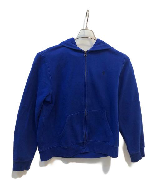 POLO RALPH LAUREN（ポロ・ラルフローレン）POLO RALPH LAUREN (ポロ・ラルフローレン) ジップパーカー ブルー サイズ:XLの古着・服飾アイテム