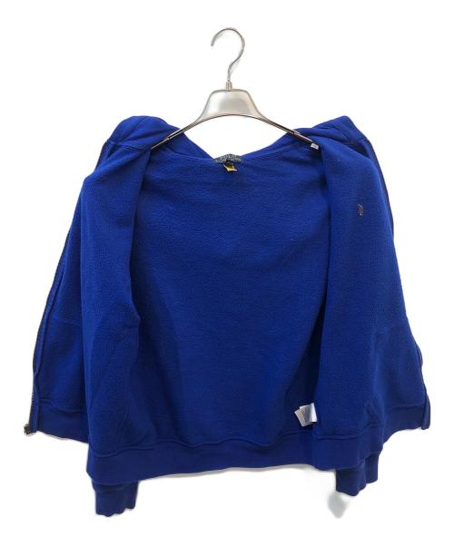 POLO RALPH LAUREN（ポロ・ラルフローレン）POLO RALPH LAUREN (ポロ・ラルフローレン) ジップパーカー ブルー サイズ:XLの古着・服飾アイテム