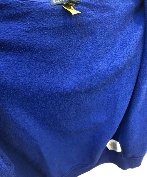 POLO RALPH LAUREN（ポロ・ラルフローレン）POLO RALPH LAUREN (ポロ・ラルフローレン) ジップパーカー ブルー サイズ:XLの古着・服飾アイテム