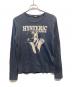 Hysteric Glamour（ヒステリックグラマー）の古着「長袖カットソー」｜ネイビー