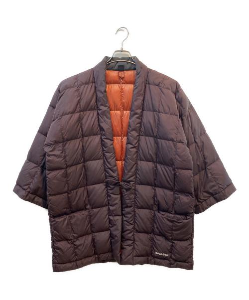 mont-bell（モンベル）mont-bell (モンベル) ダウンハンテン ワインレッド サイズ:Lの古着・服飾アイテム