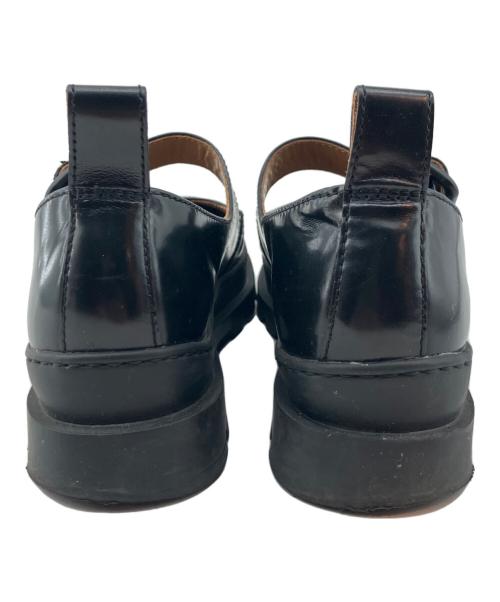CAMPER（カンペール）CAMPER (カンペール) ブルートゥス フラットシューズ ブラック サイズ:37の古着・服飾アイテム