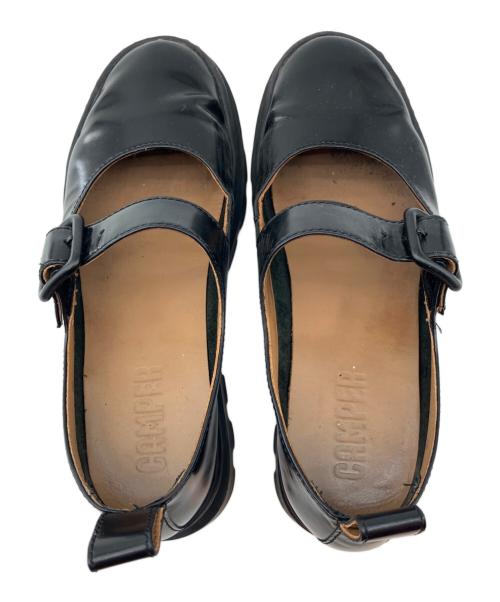 CAMPER（カンペール）CAMPER (カンペール) ブルートゥス フラットシューズ ブラック サイズ:37の古着・服飾アイテム