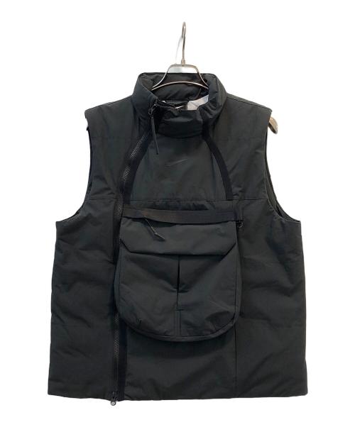 NIKE（ナイキ）NIKE (ナイキ) スポーツウェア テック パック シンセティック フィル ベスト ブラック サイズ:Ｍの古着・服飾アイテム