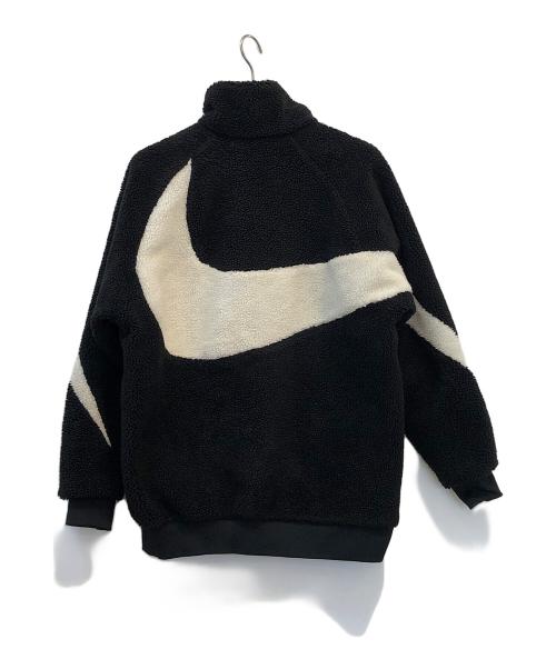 NIKE（ナイキ）NIKE (ナイキ) AS M NSW VW SWSH FULL ZIP JKT ブラック×ホワイト サイズ:Lの古着・服飾アイテム