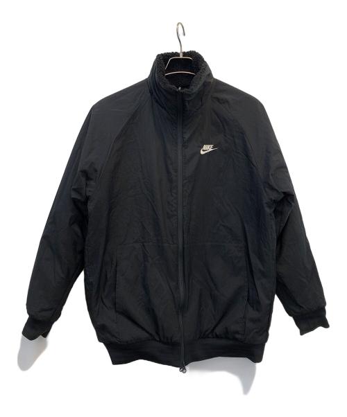 NIKE（ナイキ）NIKE (ナイキ) AS M NSW VW SWSH FULL ZIP JKT ブラック×ホワイト サイズ:Lの古着・服飾アイテム