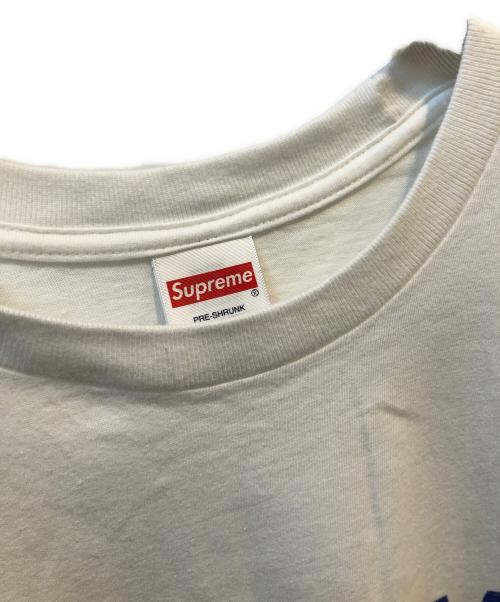 SUPREME（シュプリーム）Supreme (シュプリーム) 半袖カットソー ホワイト サイズ:Ｌの古着・服飾アイテム