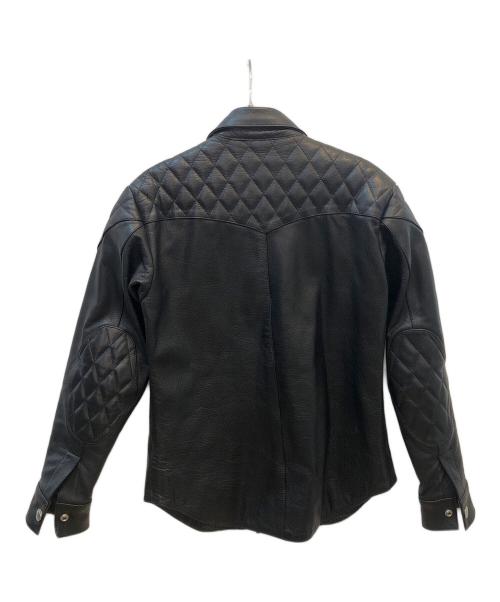 HEAVY（ヘビー）HEAVY (ヘビー) レザージャケット ブラック サイズ:40の古着・服飾アイテム