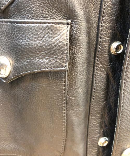 HEAVY（ヘビー）HEAVY (ヘビー) レザージャケット ブラック サイズ:40の古着・服飾アイテム