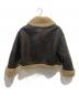 ZARA (ザラ) ダブルフェイスショートボアジャケット ブラウン サイズ:M：6000円